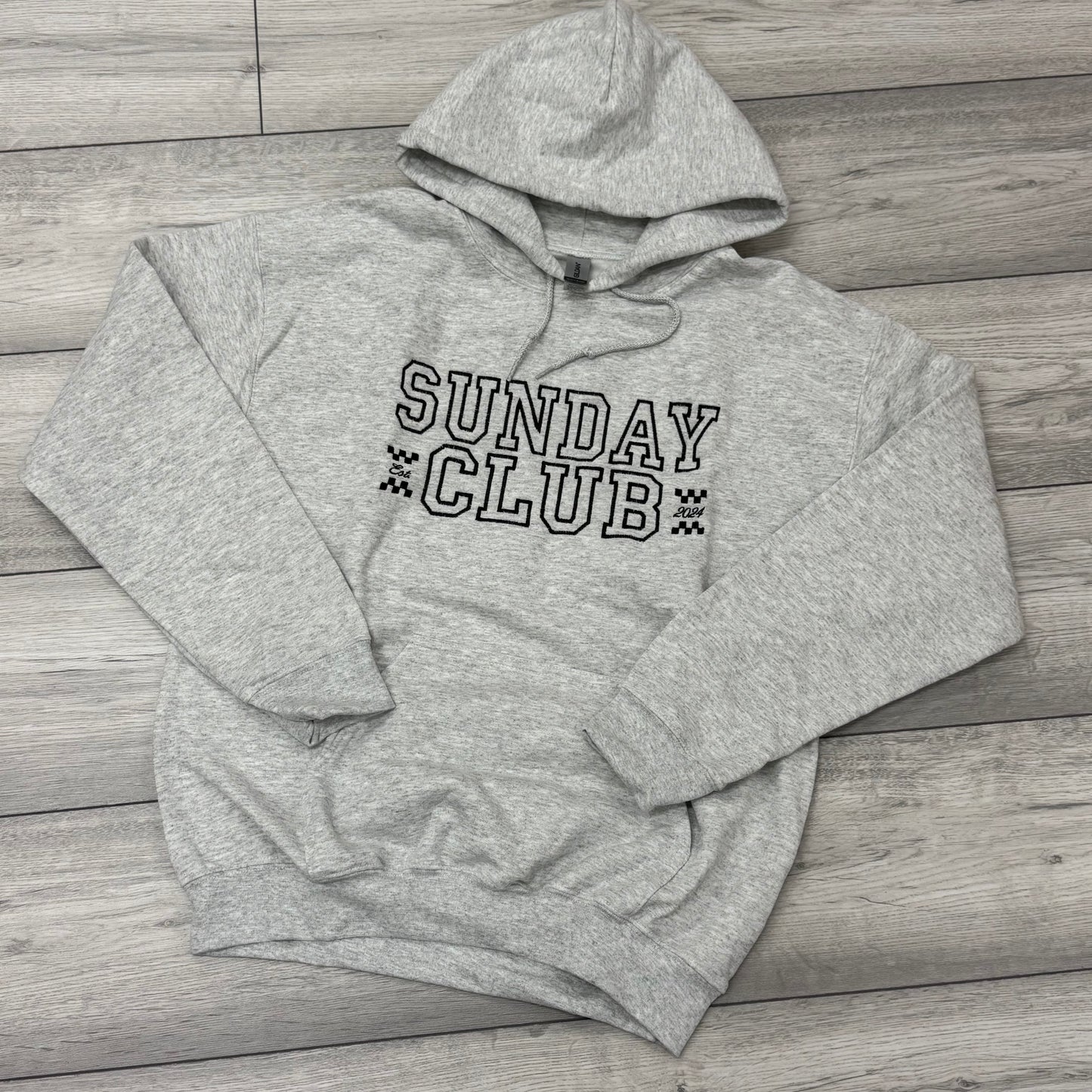 Sunday Club Hoodie (Pre-made Clearance)