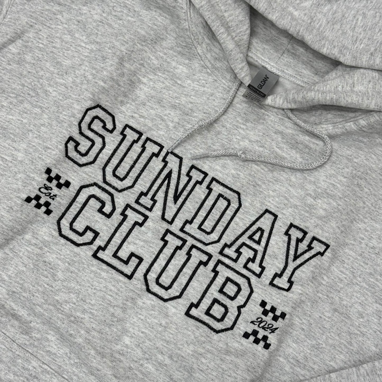 Sunday Club Hoodie (Pre-made Clearance)