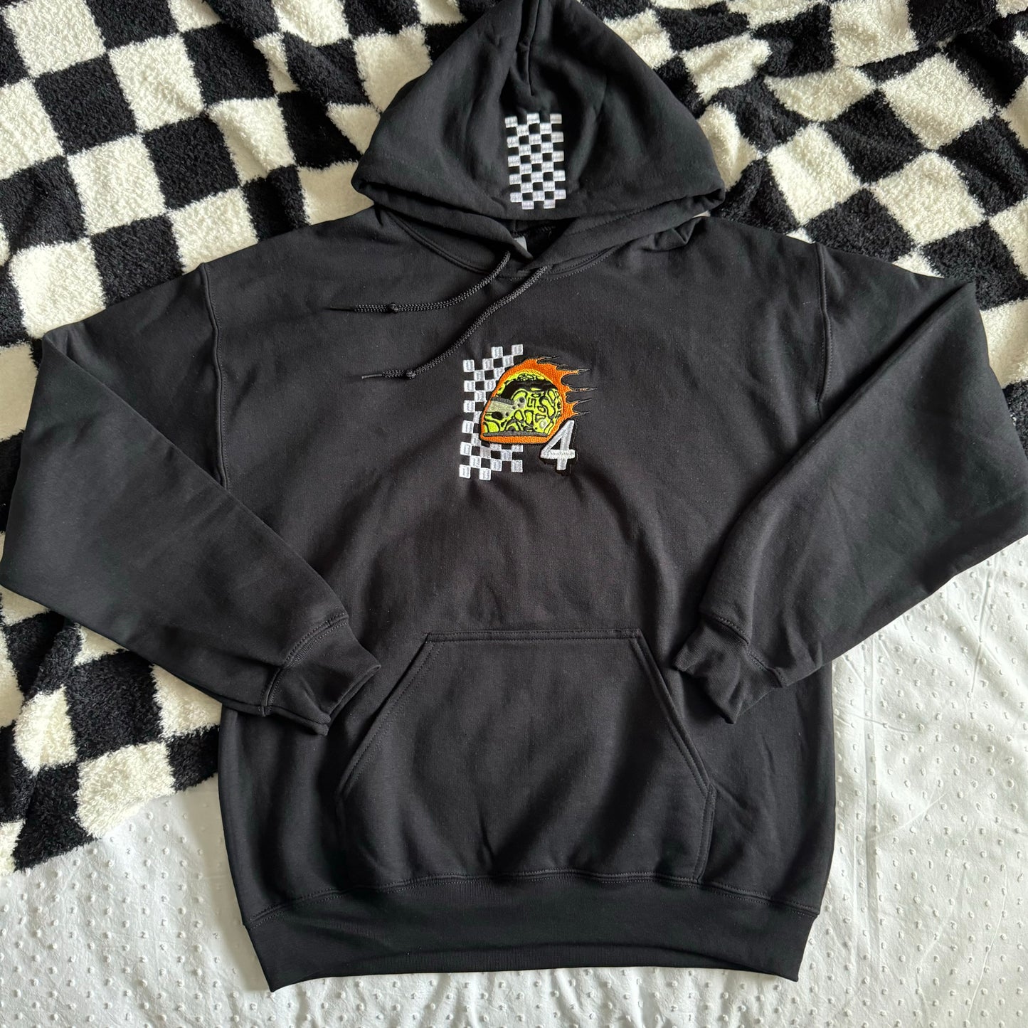 Lando Norris Helmet Hoodie Bundle