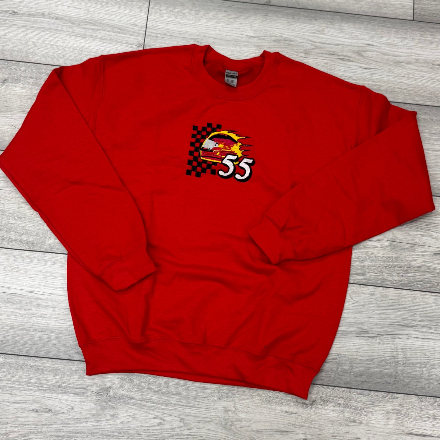 Carlos Sainz 2024 Helmet Sweatshirt (Pre-made Clearance)