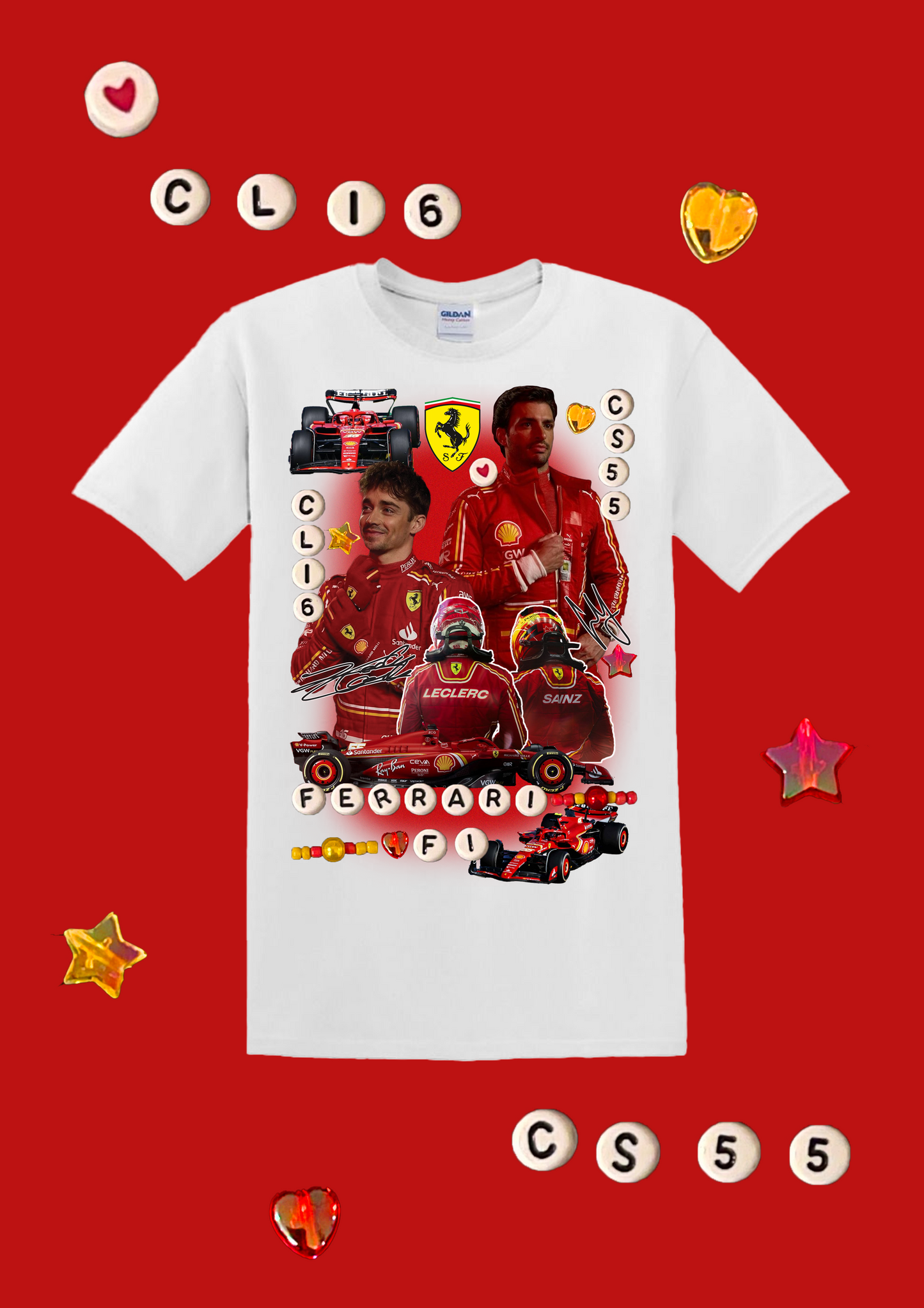 Scuderia Ferrari Friendship Bracelet T-shirt