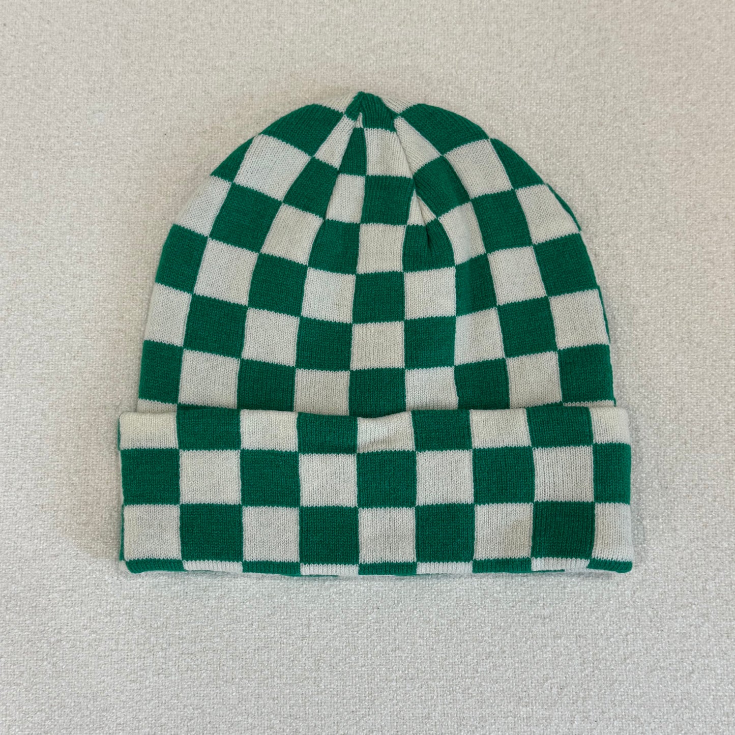 Chequered Beanie