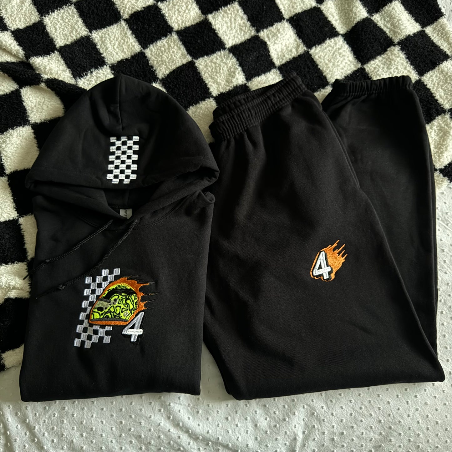 Lando Norris Helmet Hoodie Bundle