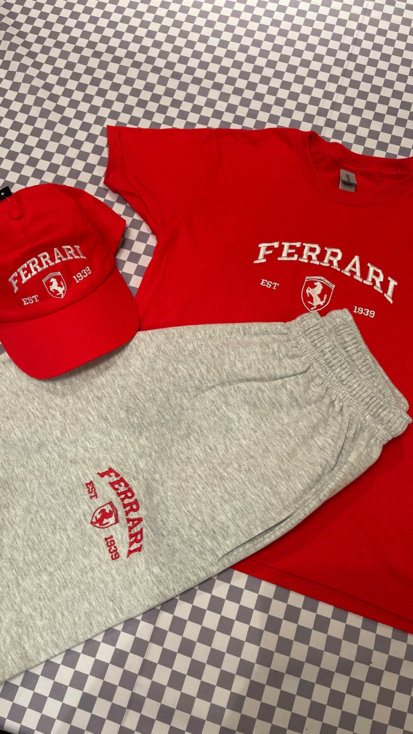 Ferrari T-Shirt and Cap Bundle