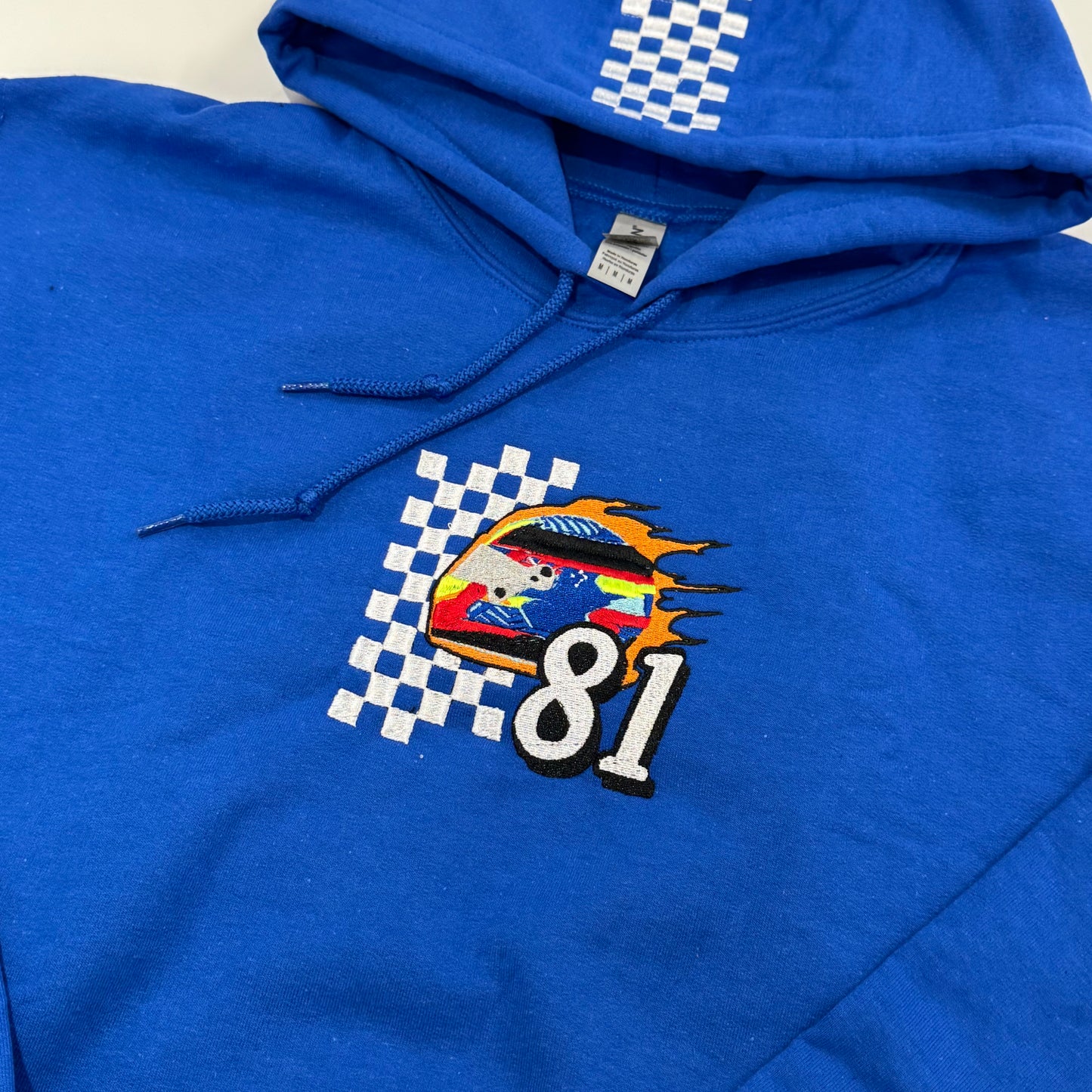 Oscar Piastri 2024 Helmet Hoodie (Pre-made Clearance)