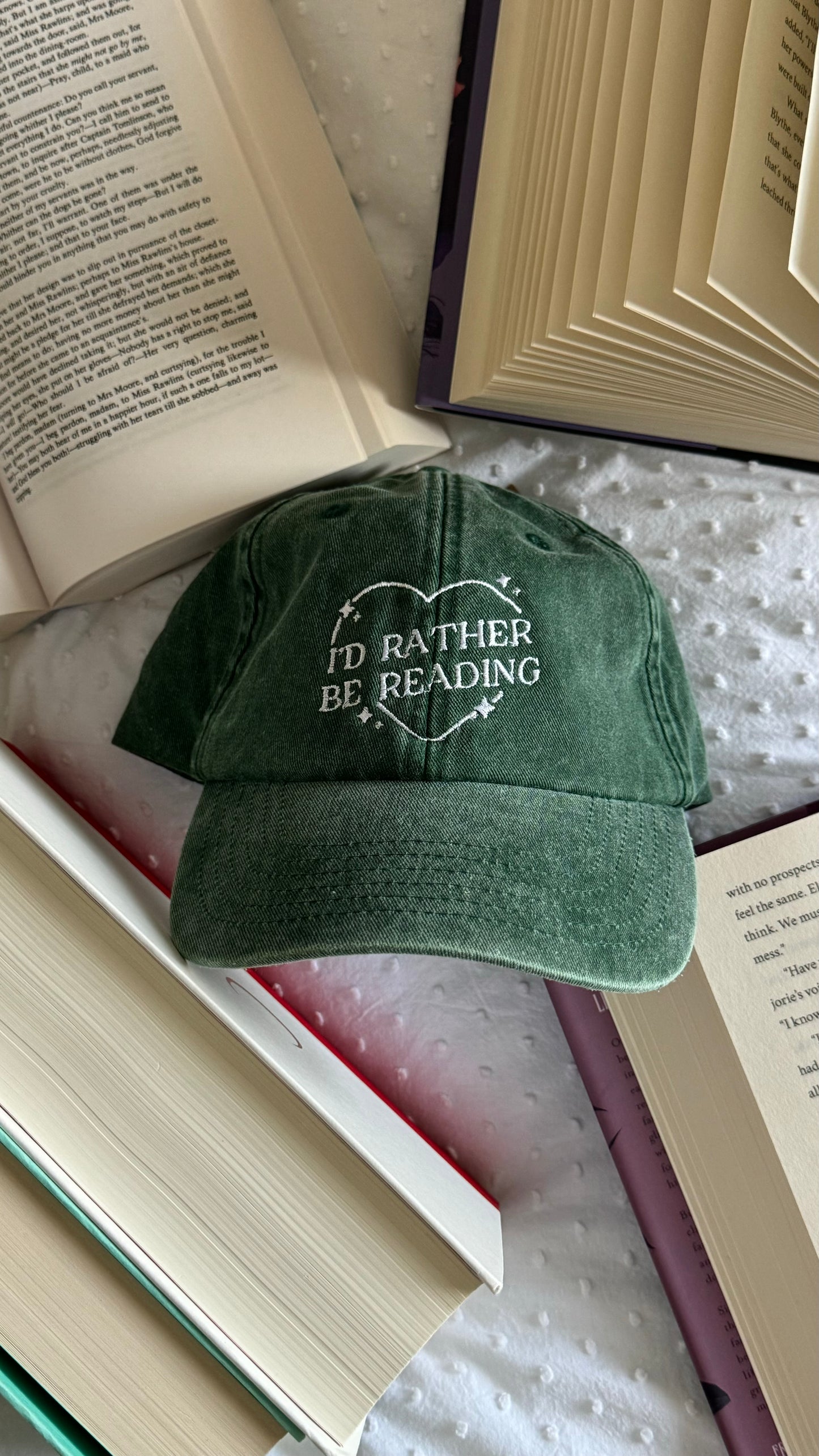 I’d Rather Be Reading Cap
