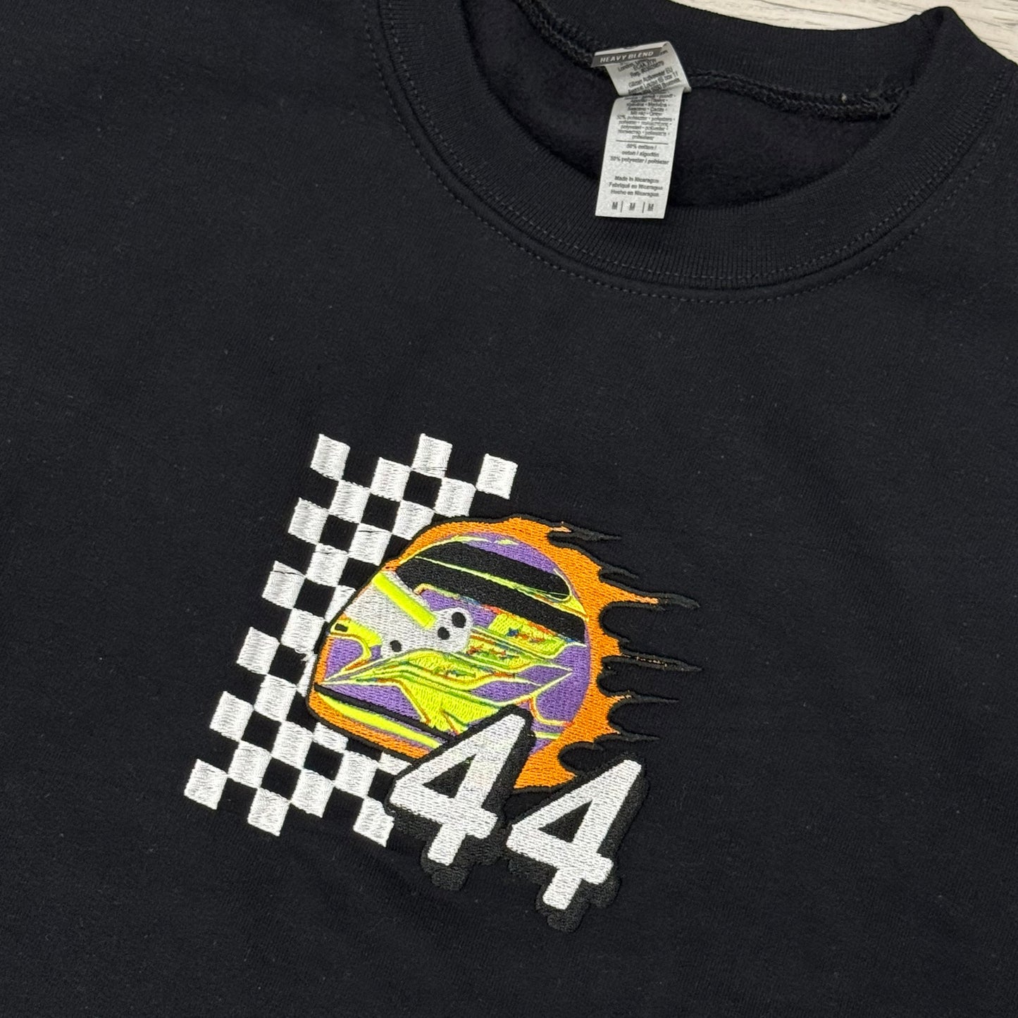 Lewis Hamilton 2024 Helmet Sweatshirt (Pre-made Clearance)