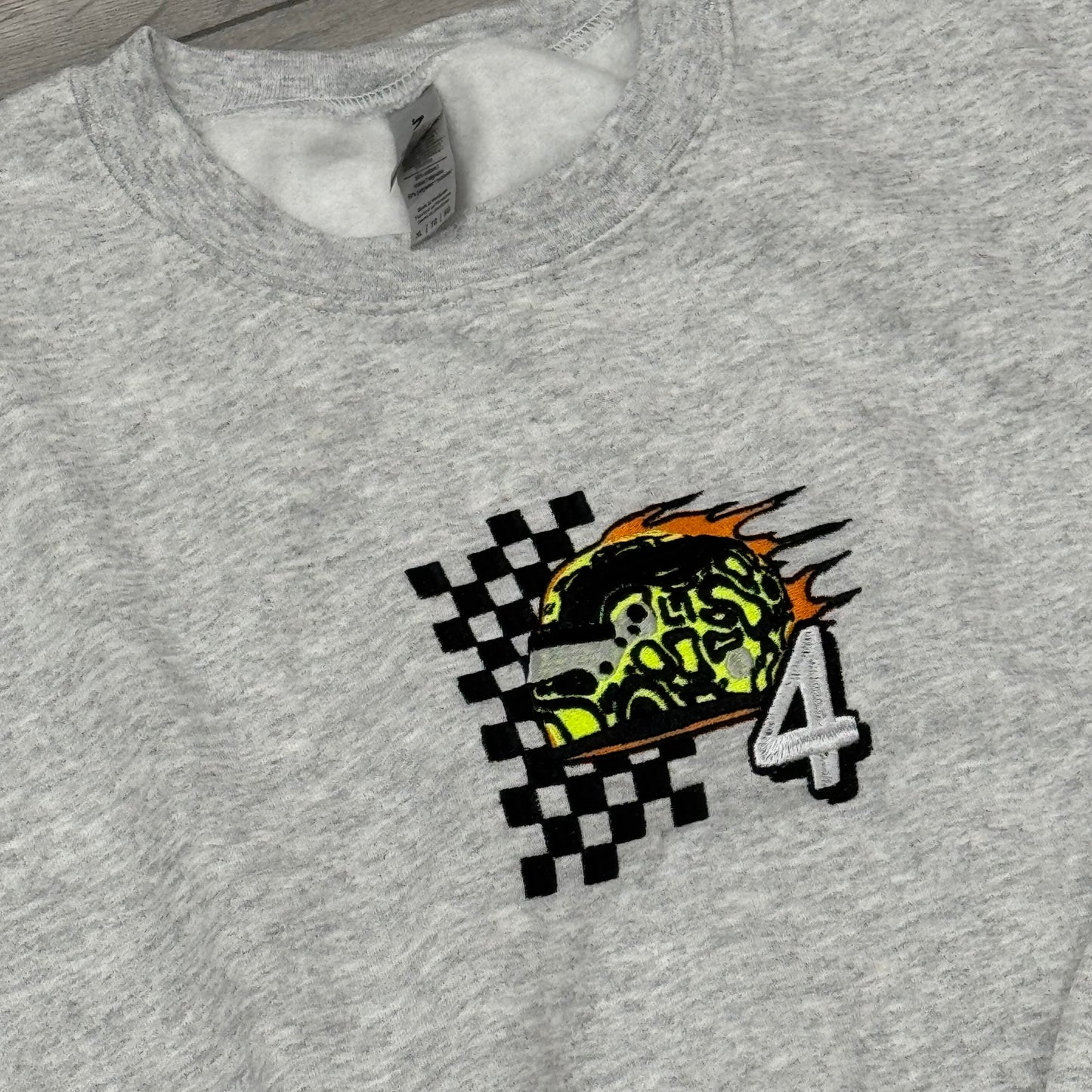 Lando Norris 2024 Helmet Sweatshirt (Pre-made Clearance)