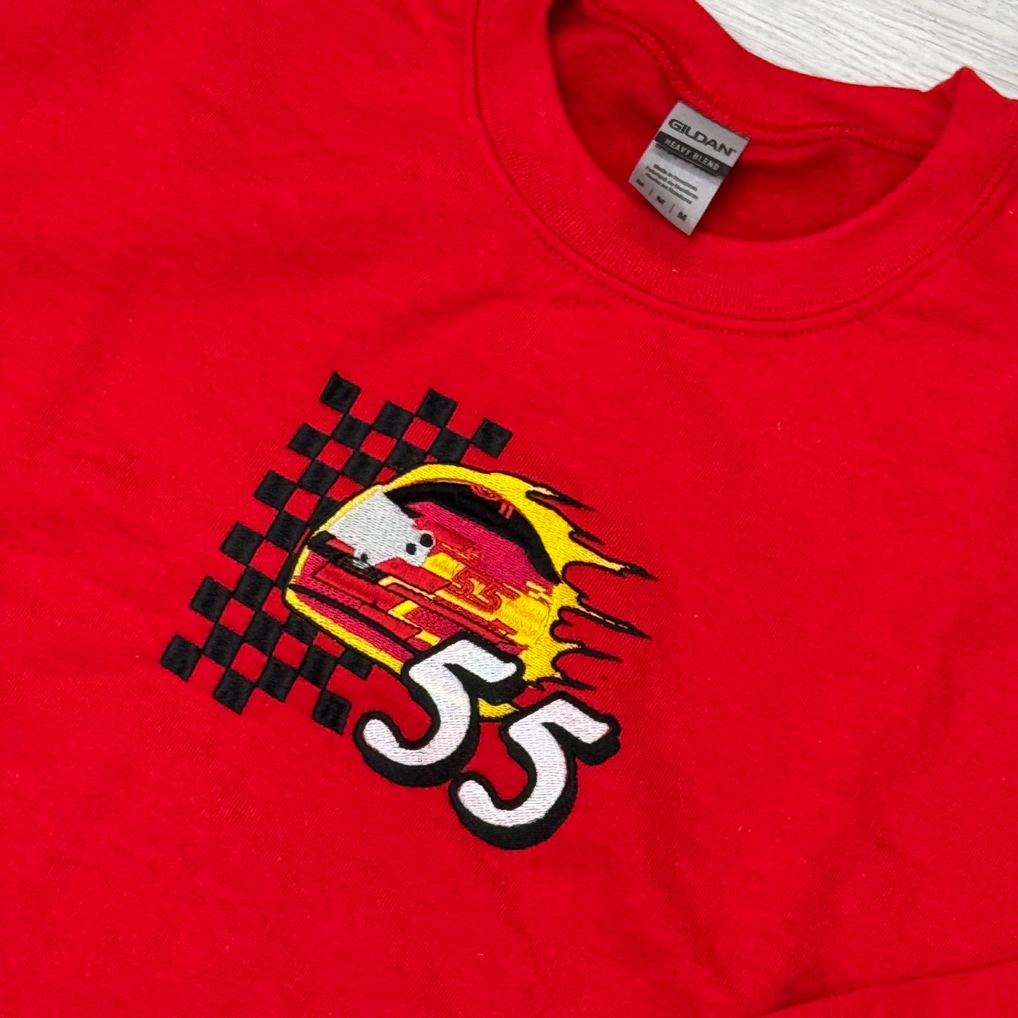 Carlos Sainz 2024 Helmet Sweatshirt (Pre-made Clearance)