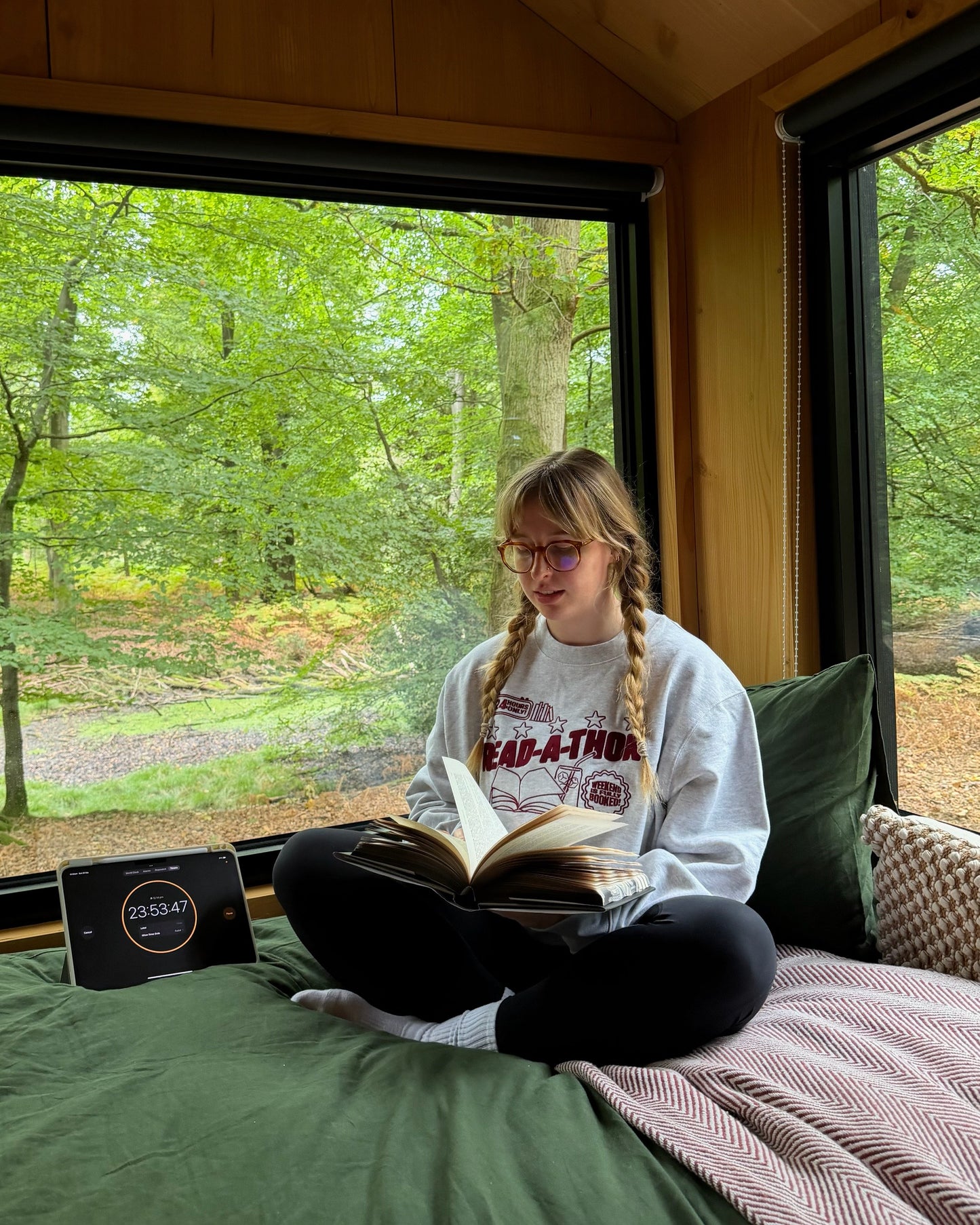 *PREORDER* Read-a-thon Embroidered Sweatshirt