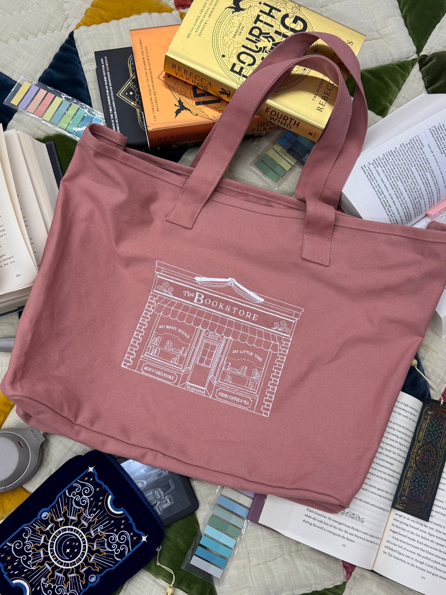 The Bookstore Oversized Tote Bag