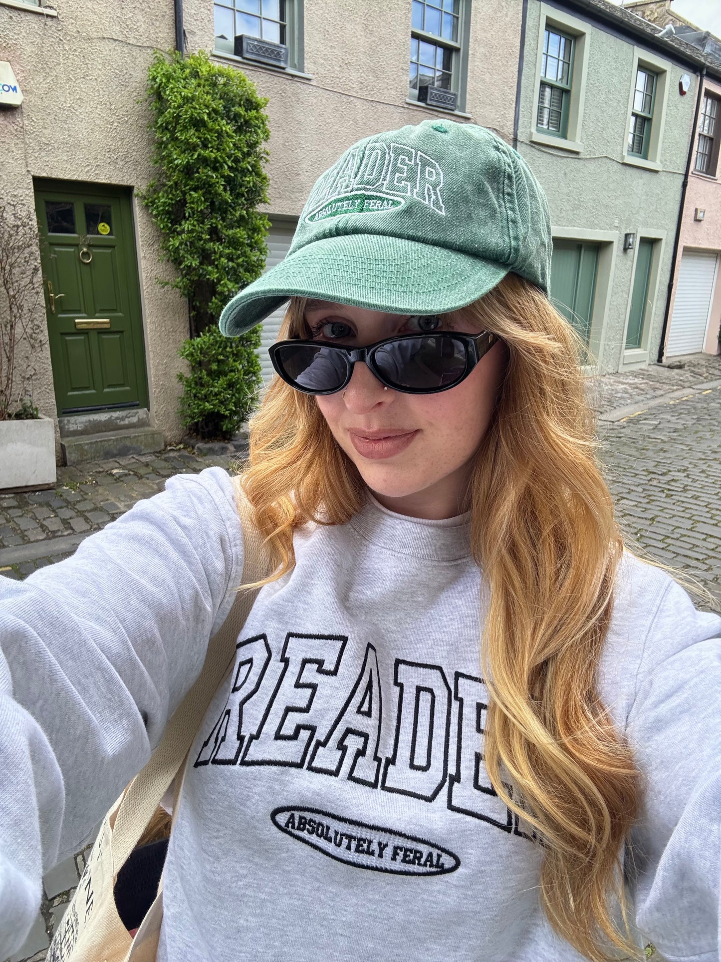 Reader Embroidered Sweatshirt