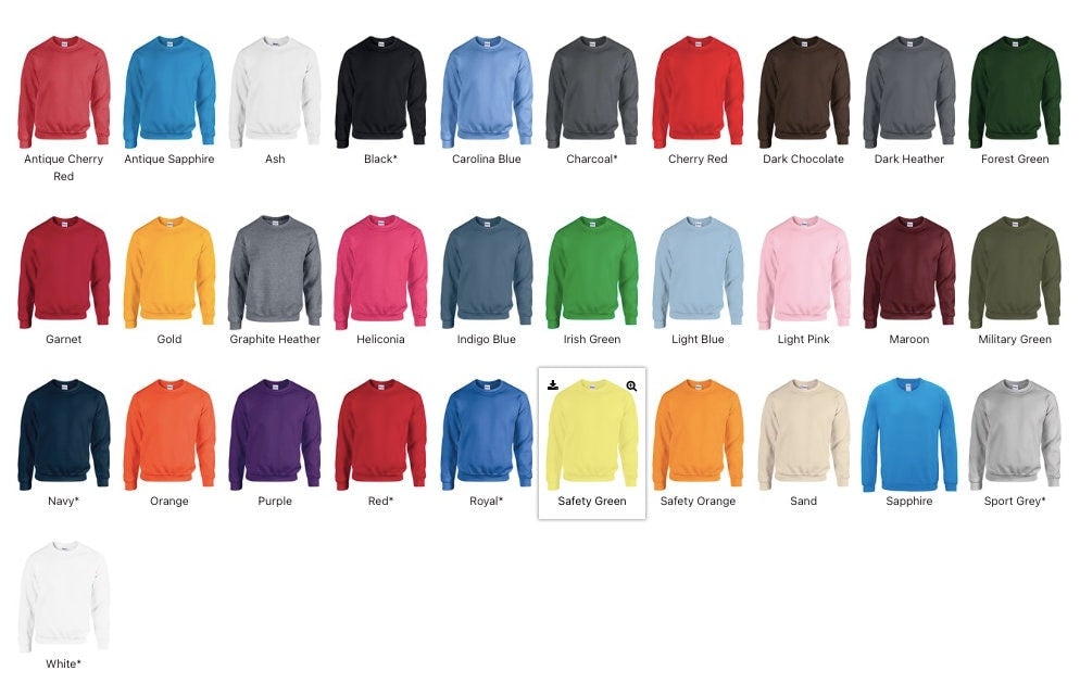 Custom Circuit Grand Prix Embroidered Crewneck with custom coloured embroidery