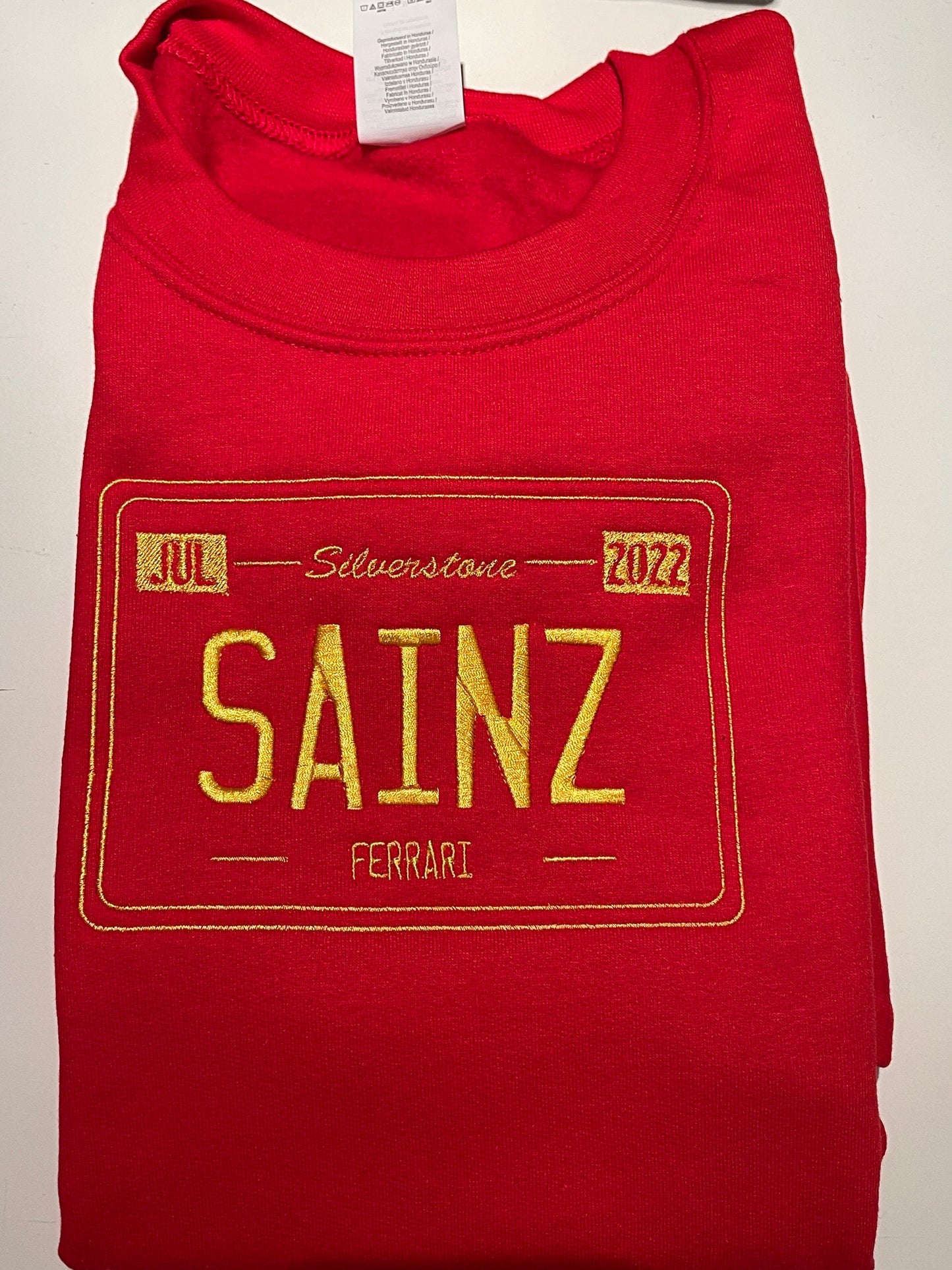 Custom License Plate Sweatshirt