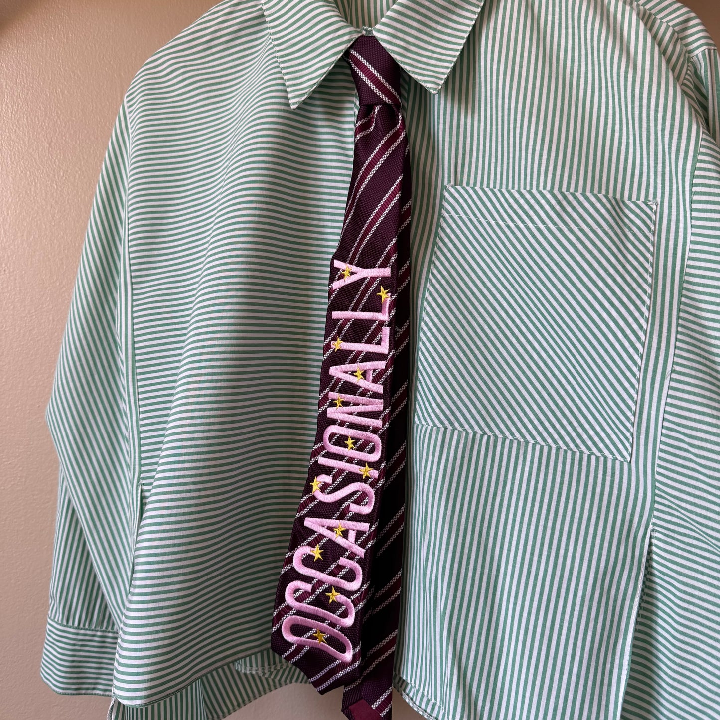 Embroidered Occasionally Tie Belt