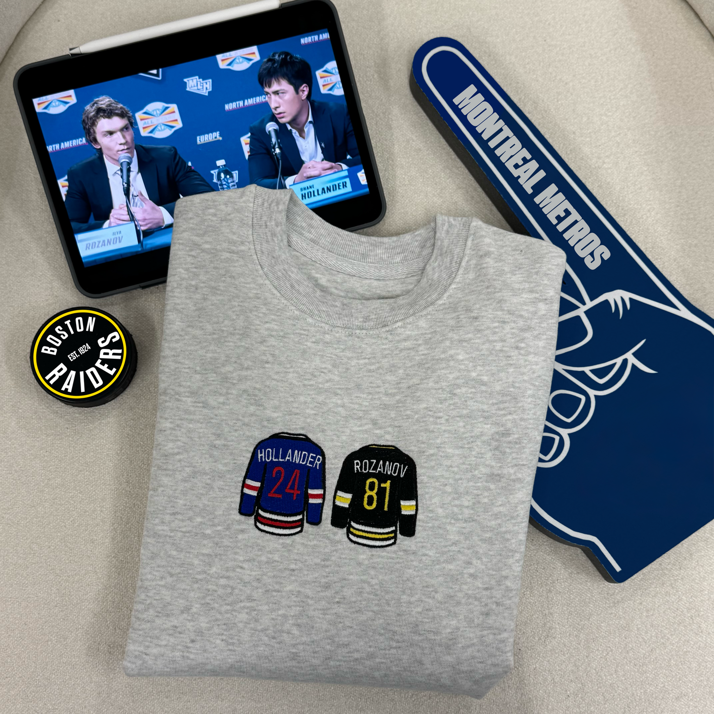 *SAMPLE SALE* Hollander & Rozanov Jerseys Sweatshirt