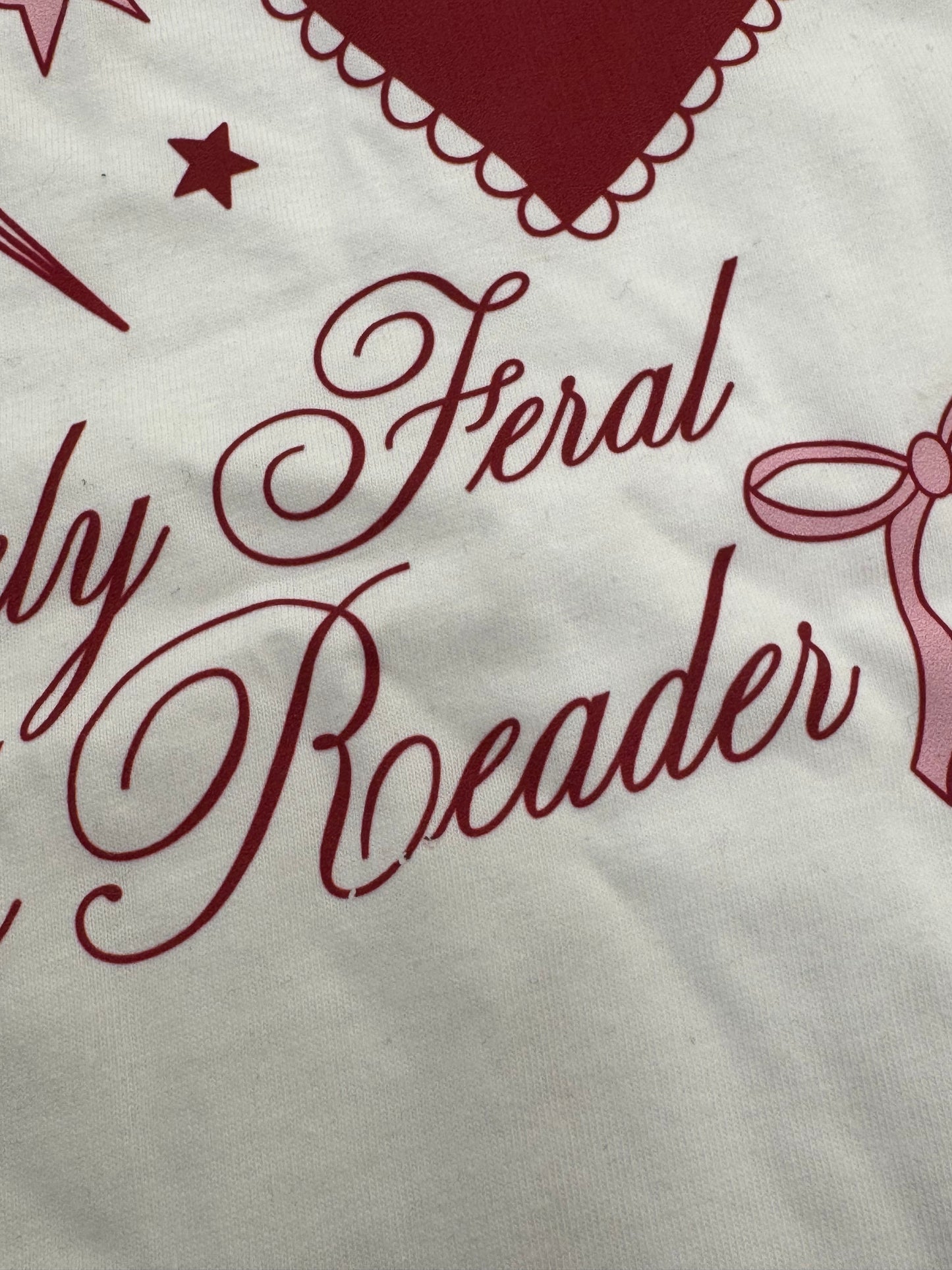 *SAMPLE SALE* An Absolutely Feral Book Reader Printed T-shirt