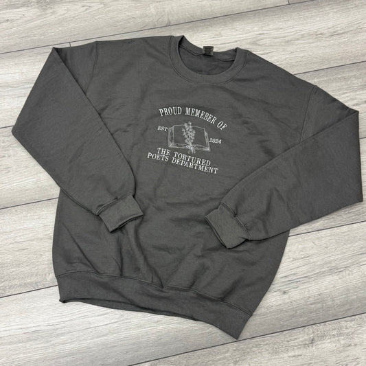 Tortured Poets Department Sweatshirt (Pre-made Clearance)