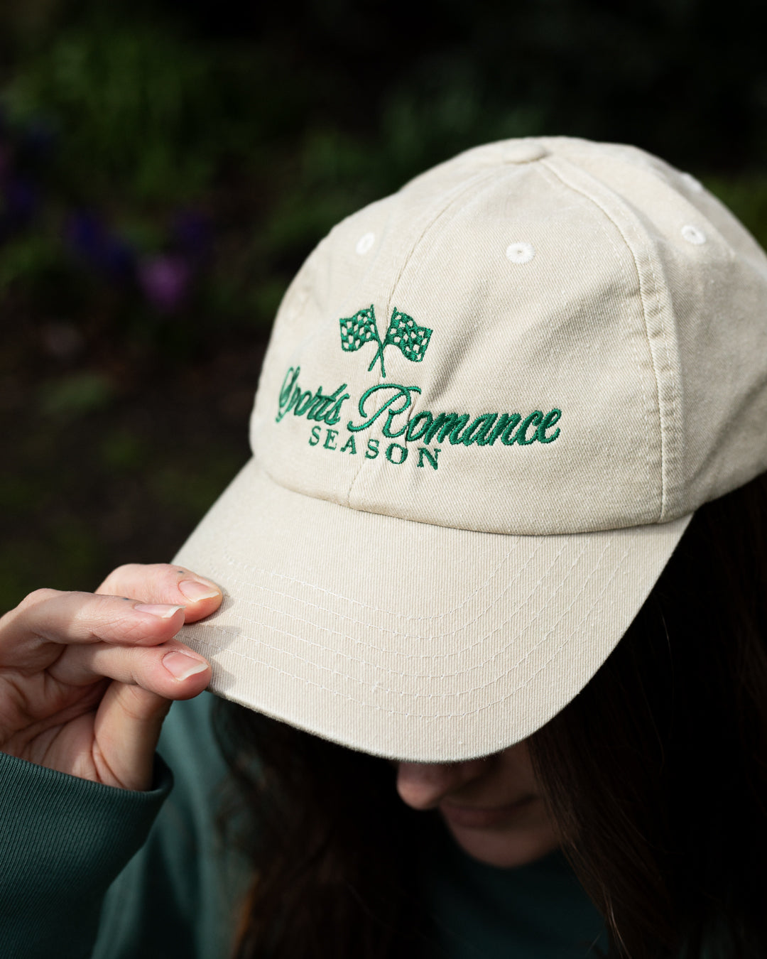 Sports Romance Season Embroidered Cap
