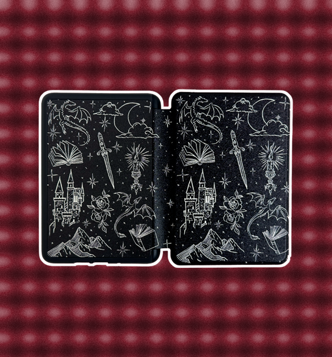Fantasy / Dark Academia Kindle Case