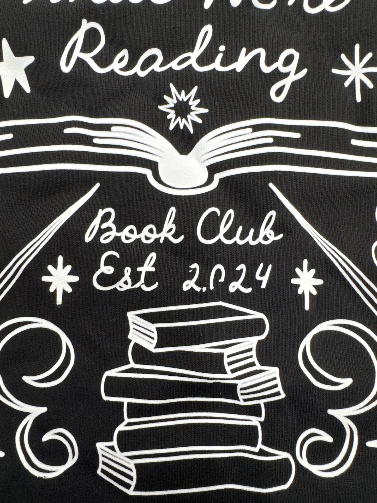 *SAMPLE SALE* What We're Reading Book Club Sweatshirt
