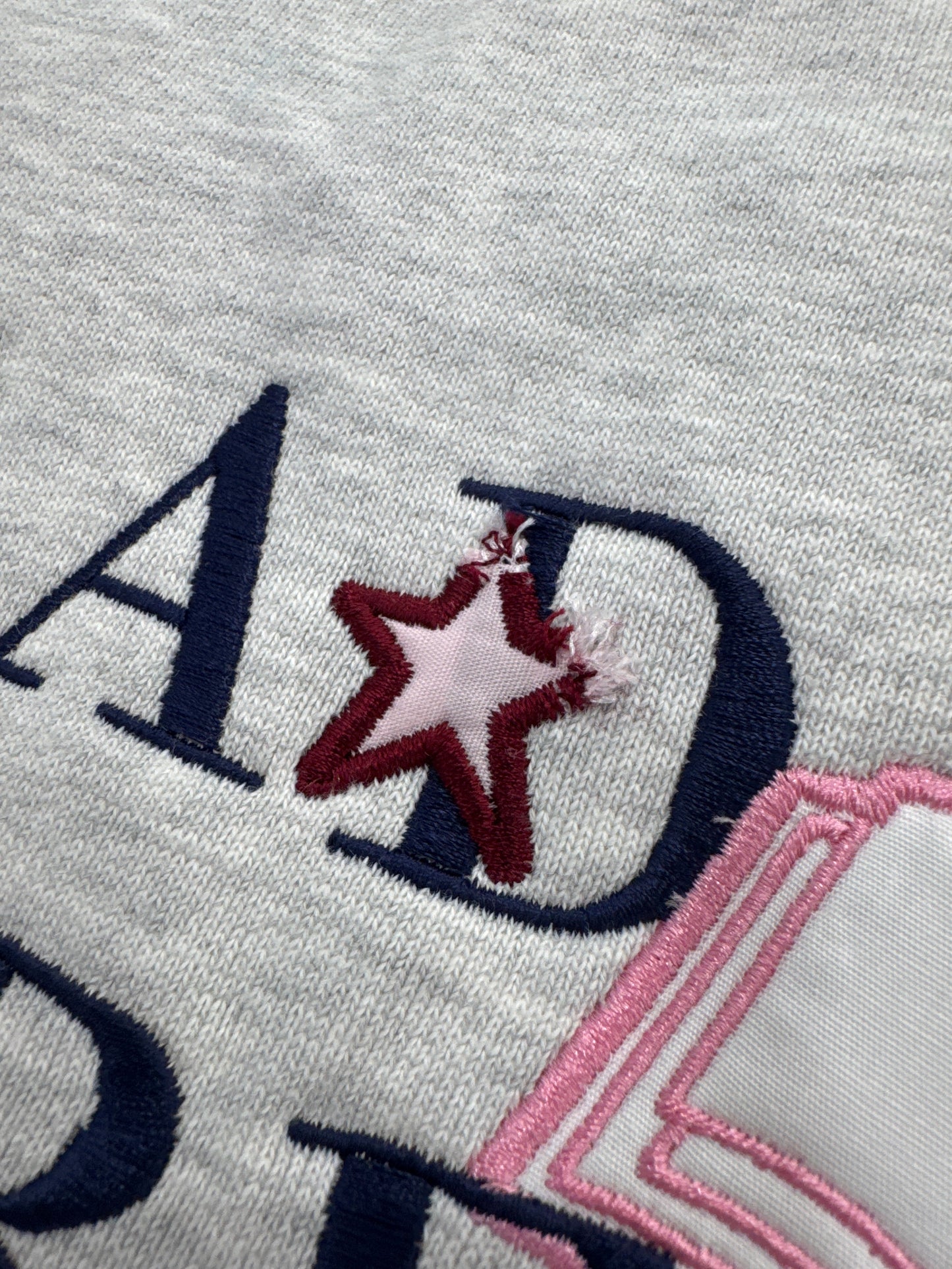 *SAMPLE SALE* Read More Books Embroidered Patchwork Sweatshirt