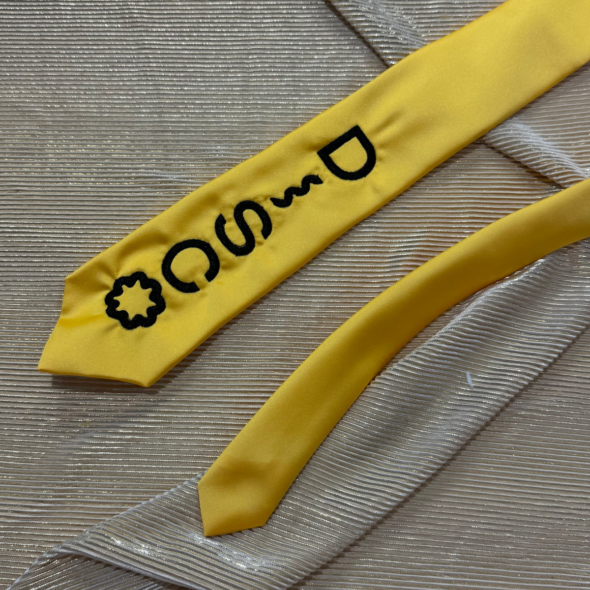 Disco Pre-made Embroidered Tie