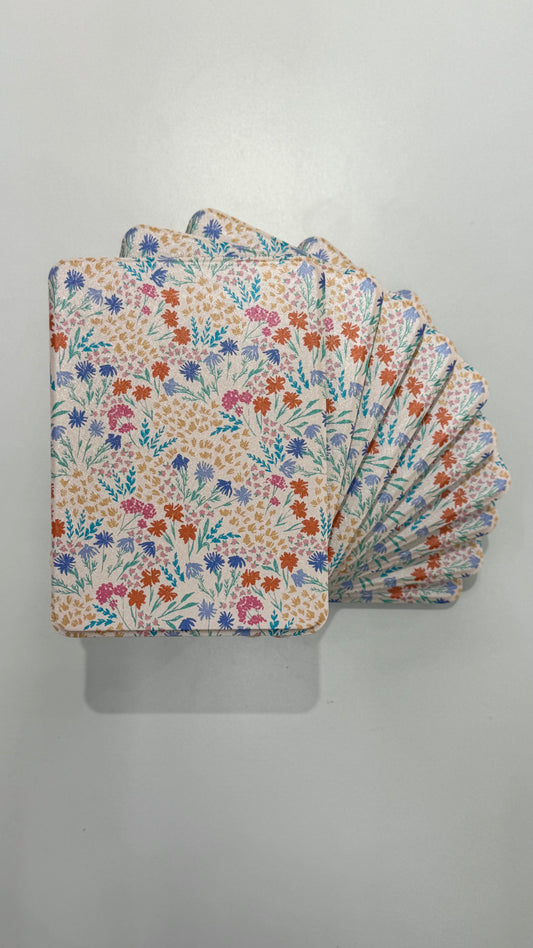 Off-White Multi Coloured Floral Kindle Case