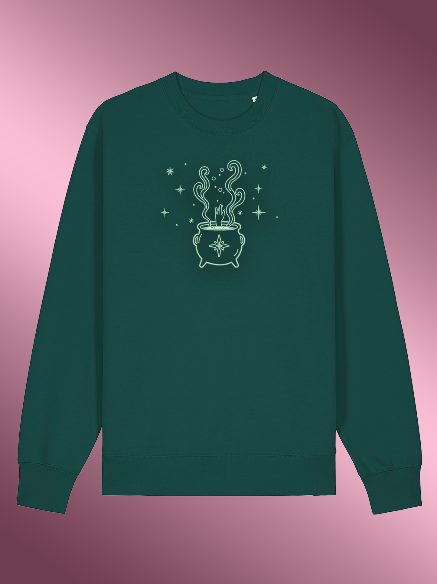 Fantasy Cauldron Embroidered Sweatshirt