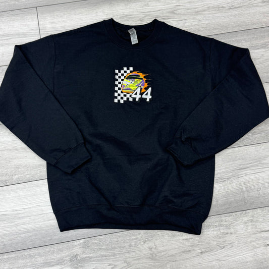 Lewis Hamilton 2024 Helmet Sweatshirt (Pre-made Clearance)