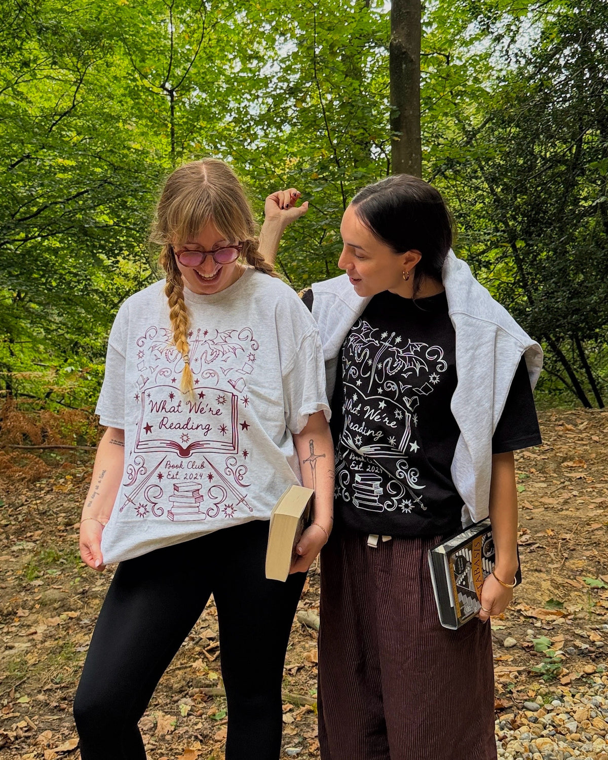 What We're Reading Book Club T-shirt