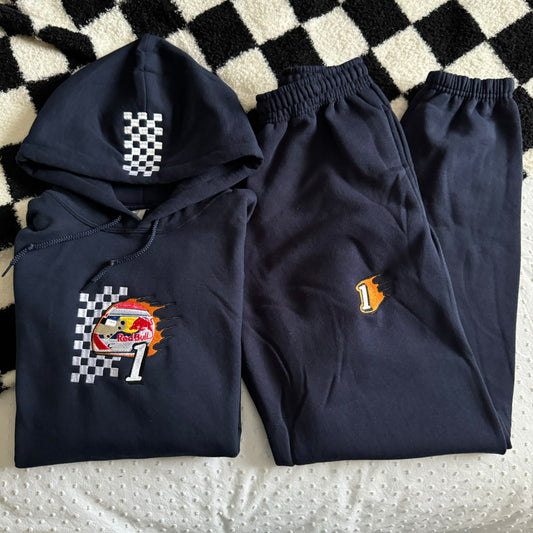 Max Verstappen Helmet Hoodie Bundle