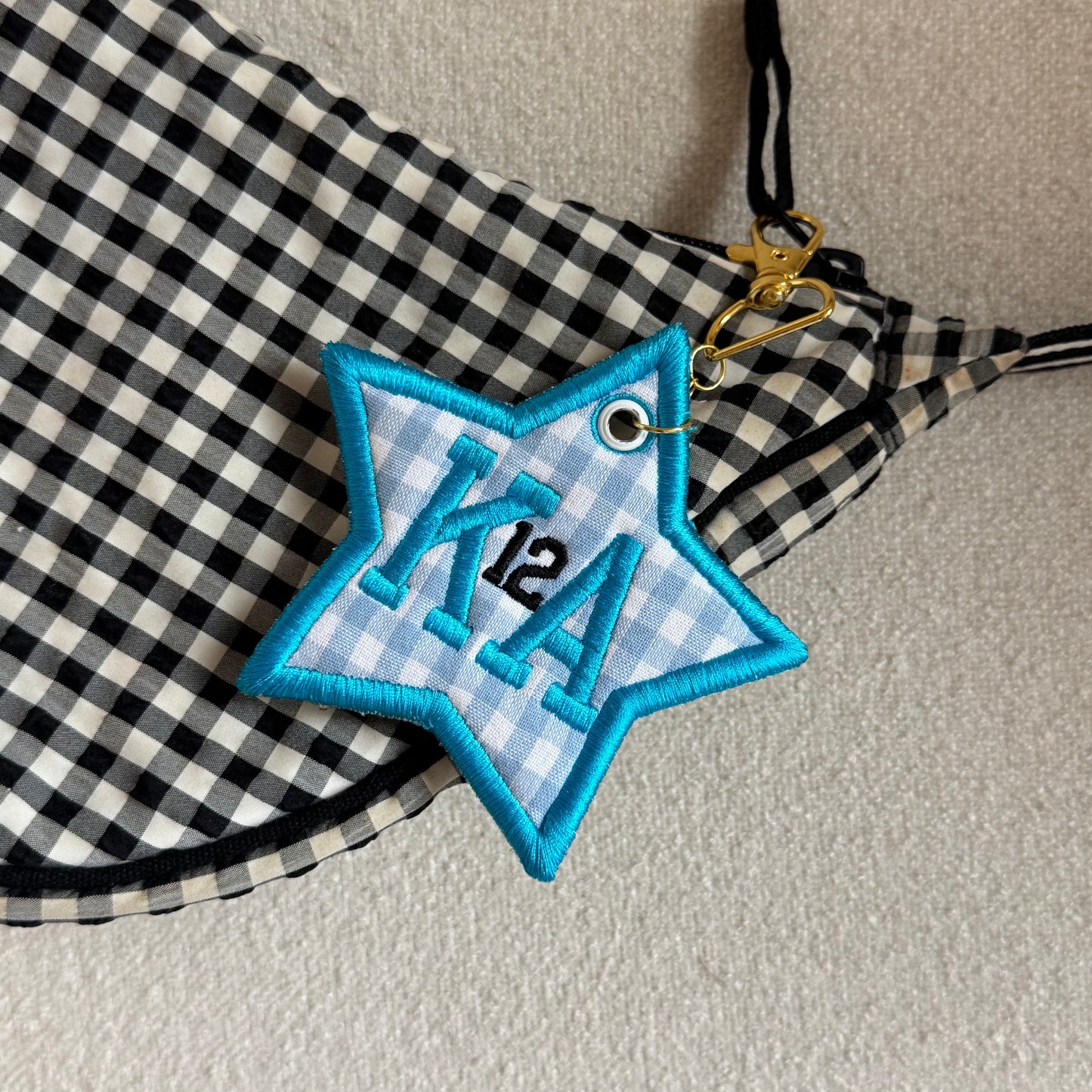 Kimi Antonelli 12 Embroidered Bag Charm