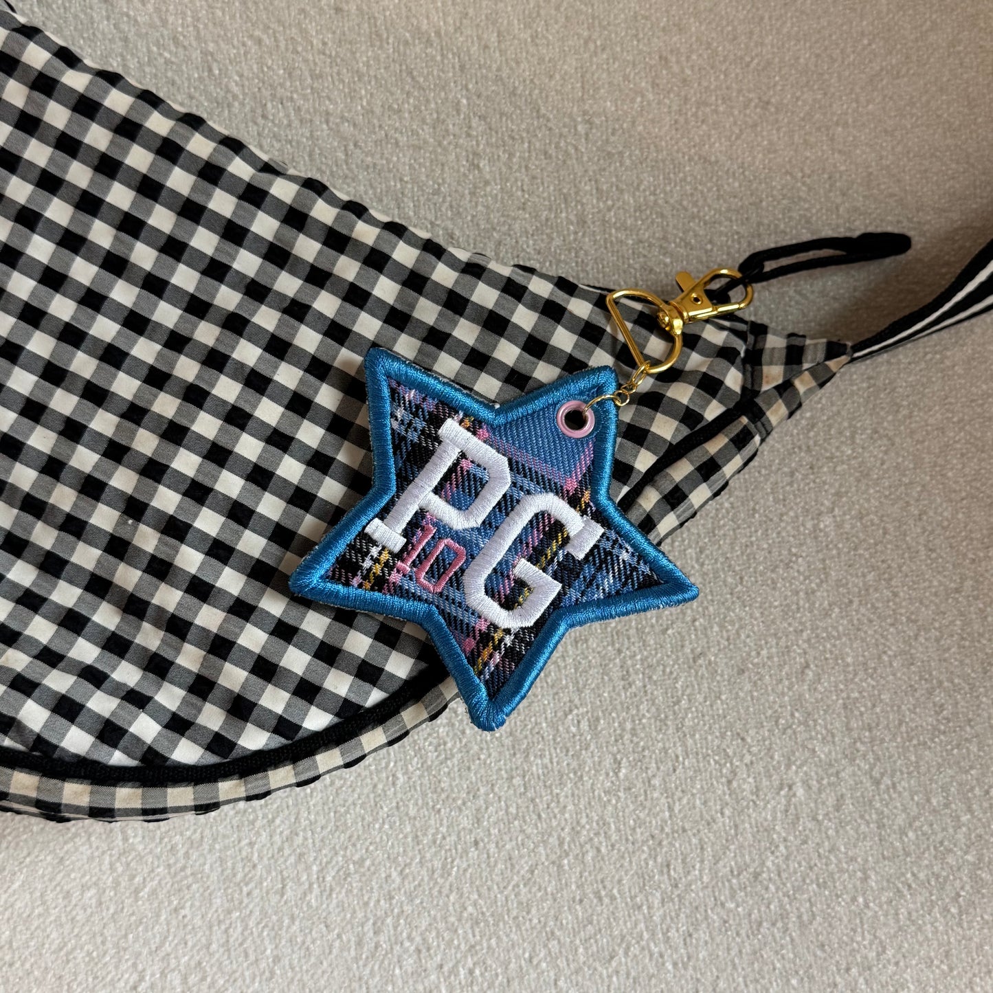 Pierre Gasly 10 Embroidered Bag Charm