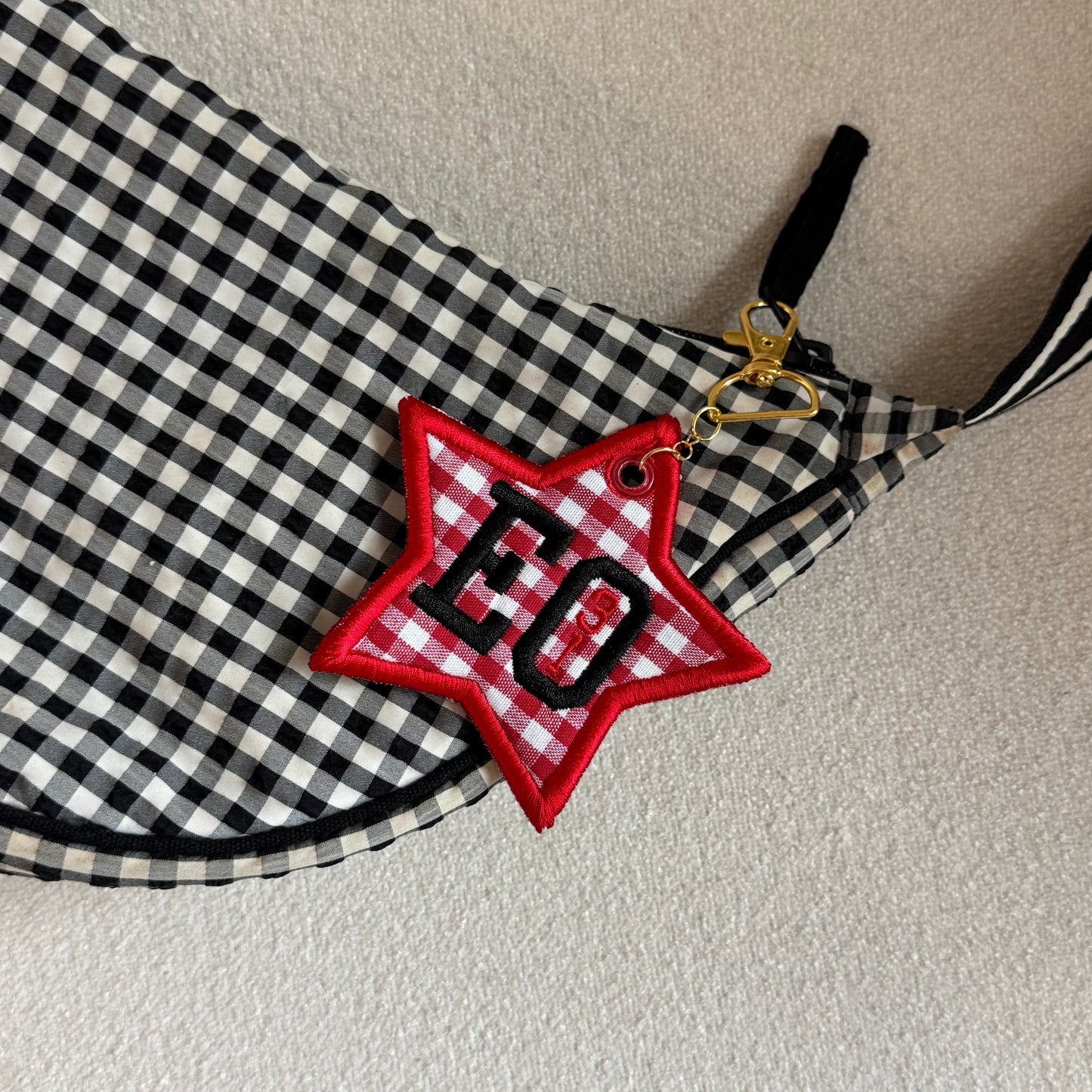 Esteban Ocon 31 Embroidered Bag Charm