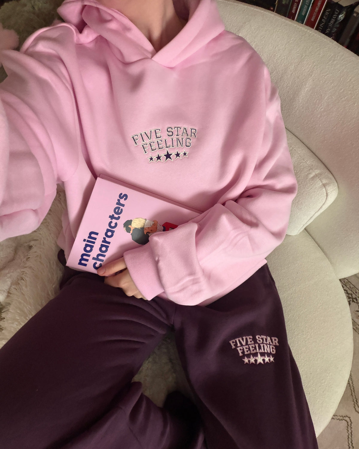 Five Star Feeling Embroidered Sweatpants
