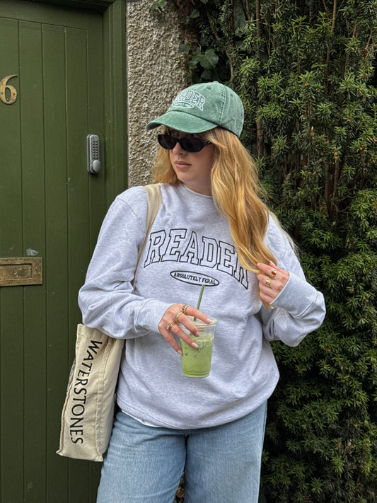 Reader Embroidered Sweatshirt