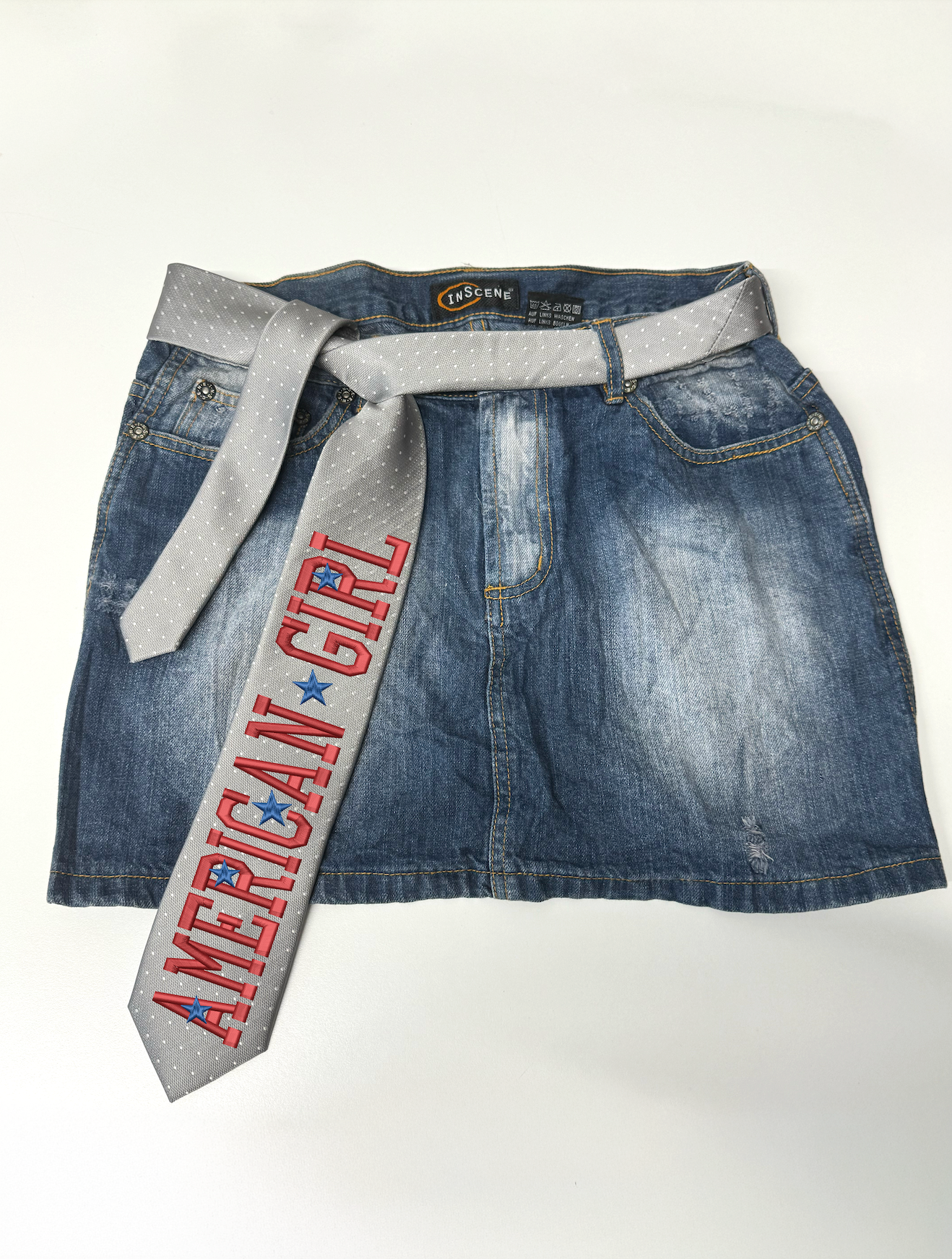 American Girl Tie Belt