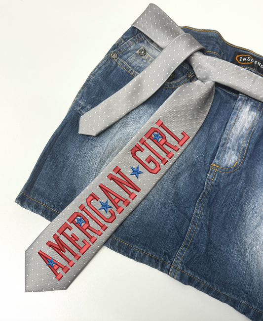 American Girl Tie Belt