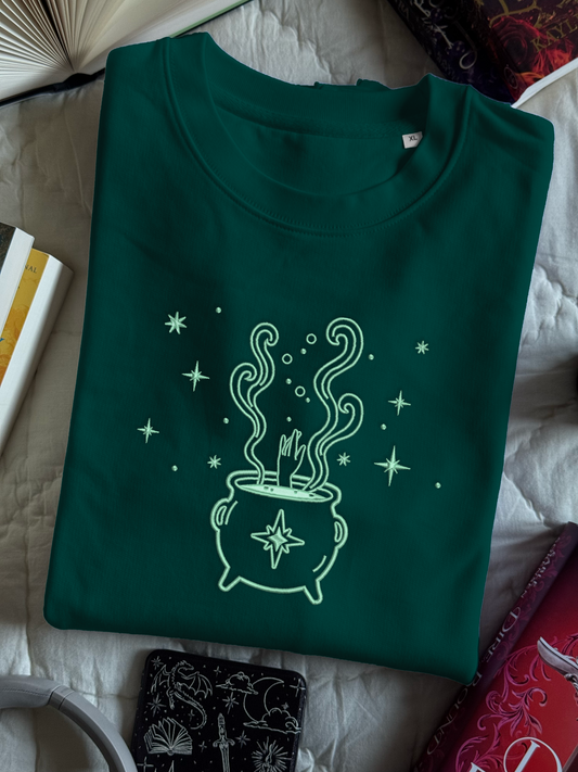 Fantasy Cauldron Embroidered Sweatshirt