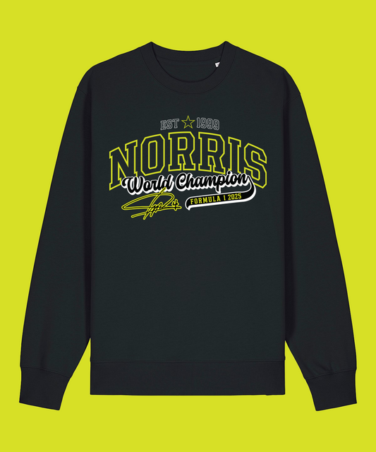 Norris World Champion Printed Sweatshirt