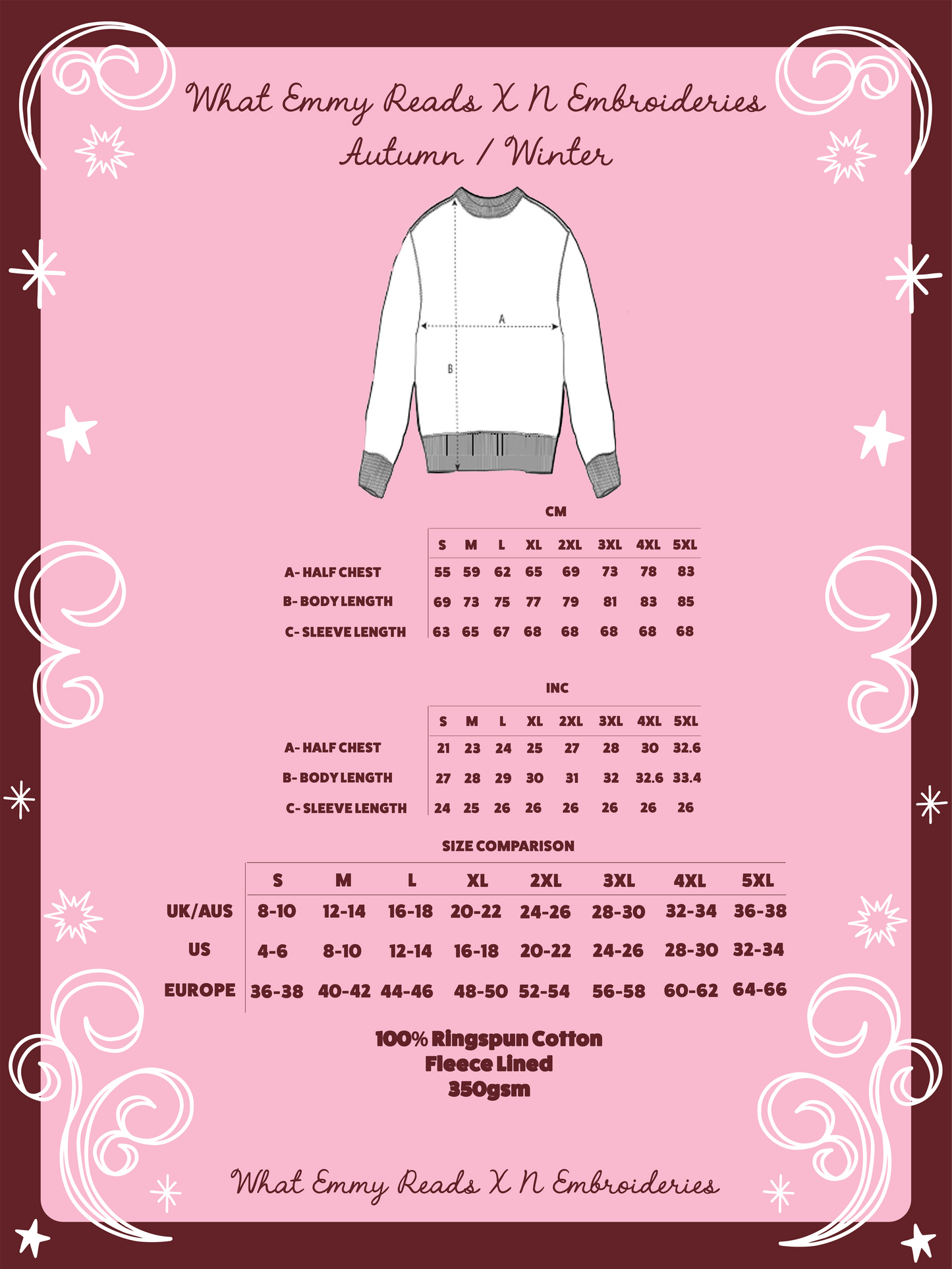 *PREORDER* Read-a-thon Embroidered Sweatshirt