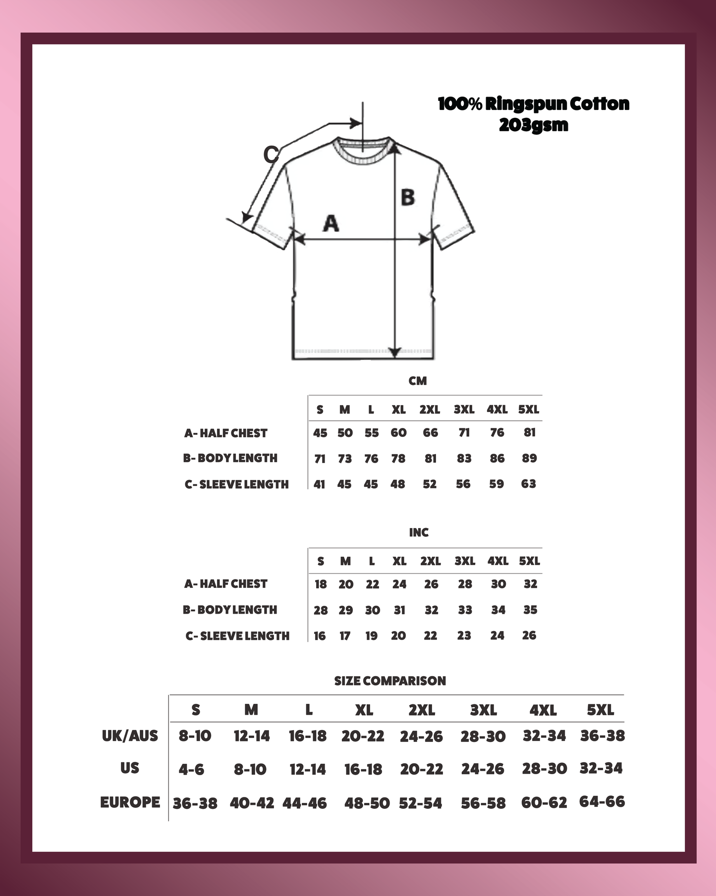 Stamp Tropes Printed T-Shirt